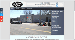 Desktop Screenshot of empirecyclemn.com